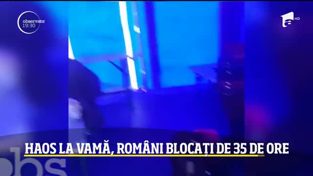Este haos la vama Nădlac. Cinci mii de oameni au intrat &icirc;n ţară &icirc;n ultimele 24 de ore