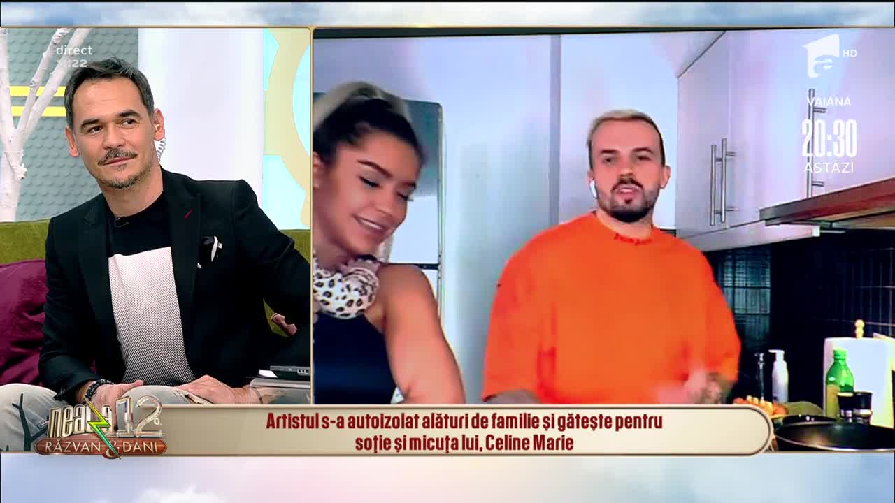 Jimmy Dub s-a autoizolat alături de familie! Artistul găteşte şi face sport acasă