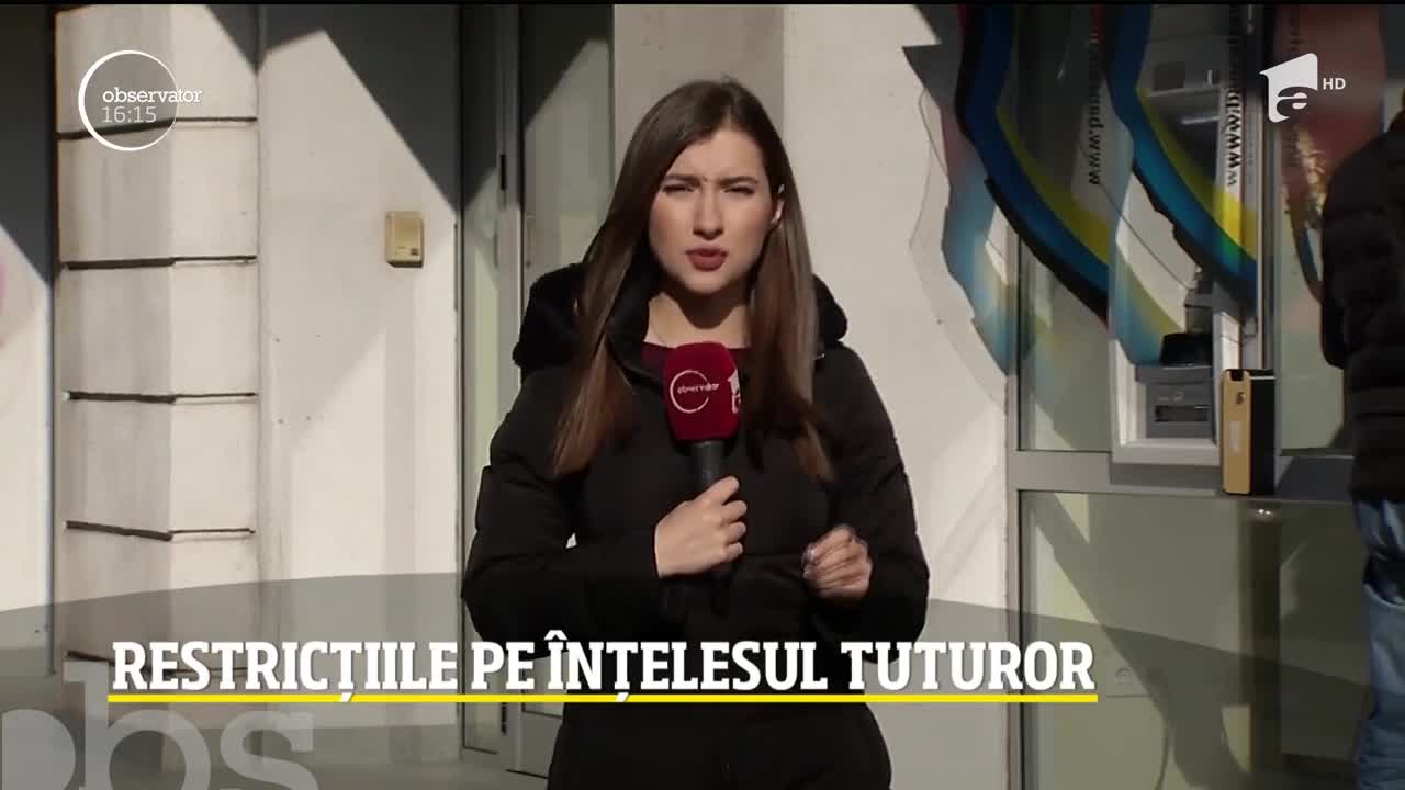 Restricţiile impuse de starea de urgenţă provoacă nedumerire &icirc;n r&acirc;ndul rom&acirc;nilor