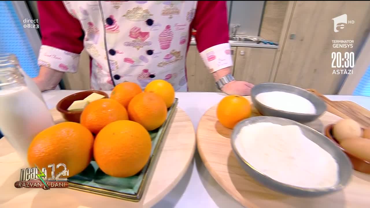 Reţeta lui Vlăduţ - Neatza cu Răzvan și Dani: Crepes Suzette
