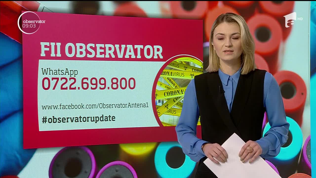 Observator Update, 3 aprilie, ora 9:00: Cea mai neagră zi pentru Rom&acirc;nia, 23 de morți