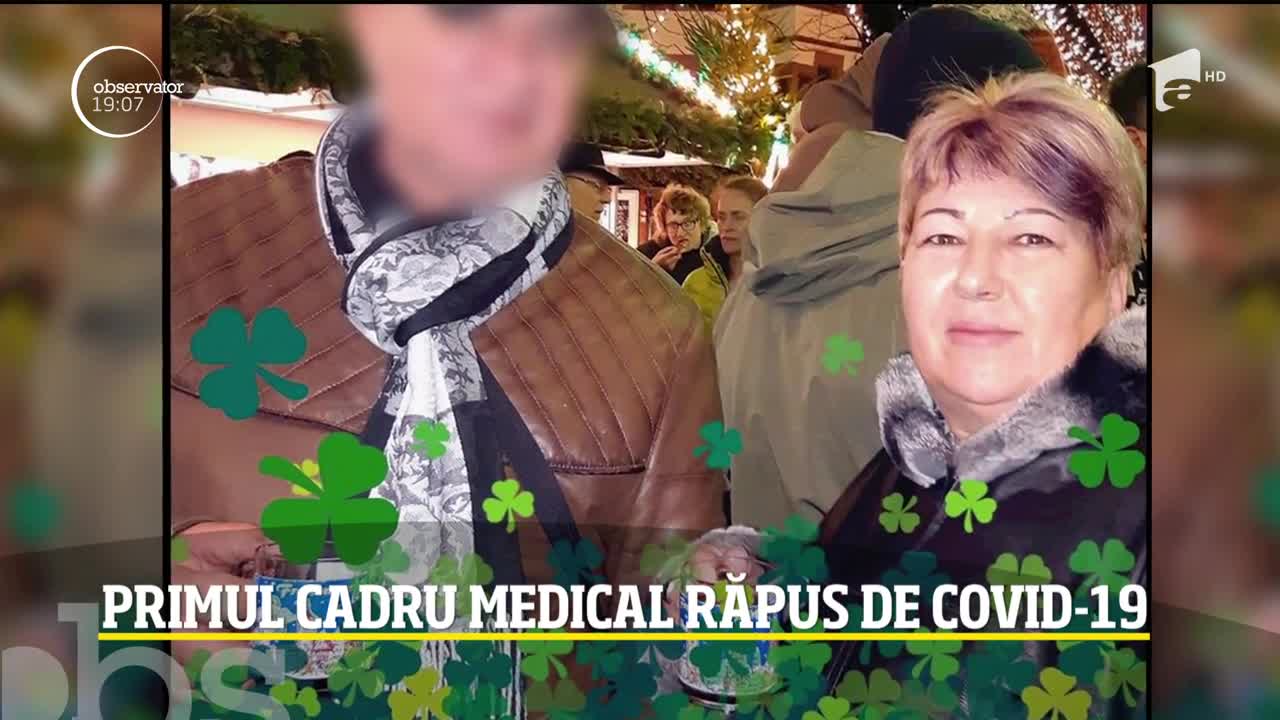 Rom&acirc;nia are primul cadru medical răpus de coronavirus