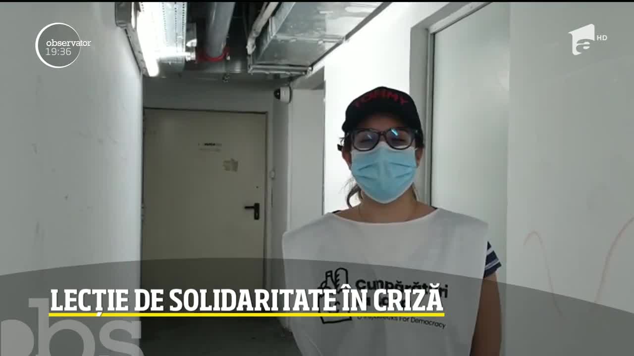 Voluntarii vin &icirc;n ajutorul persoanelor care se tem să mai iasă din case