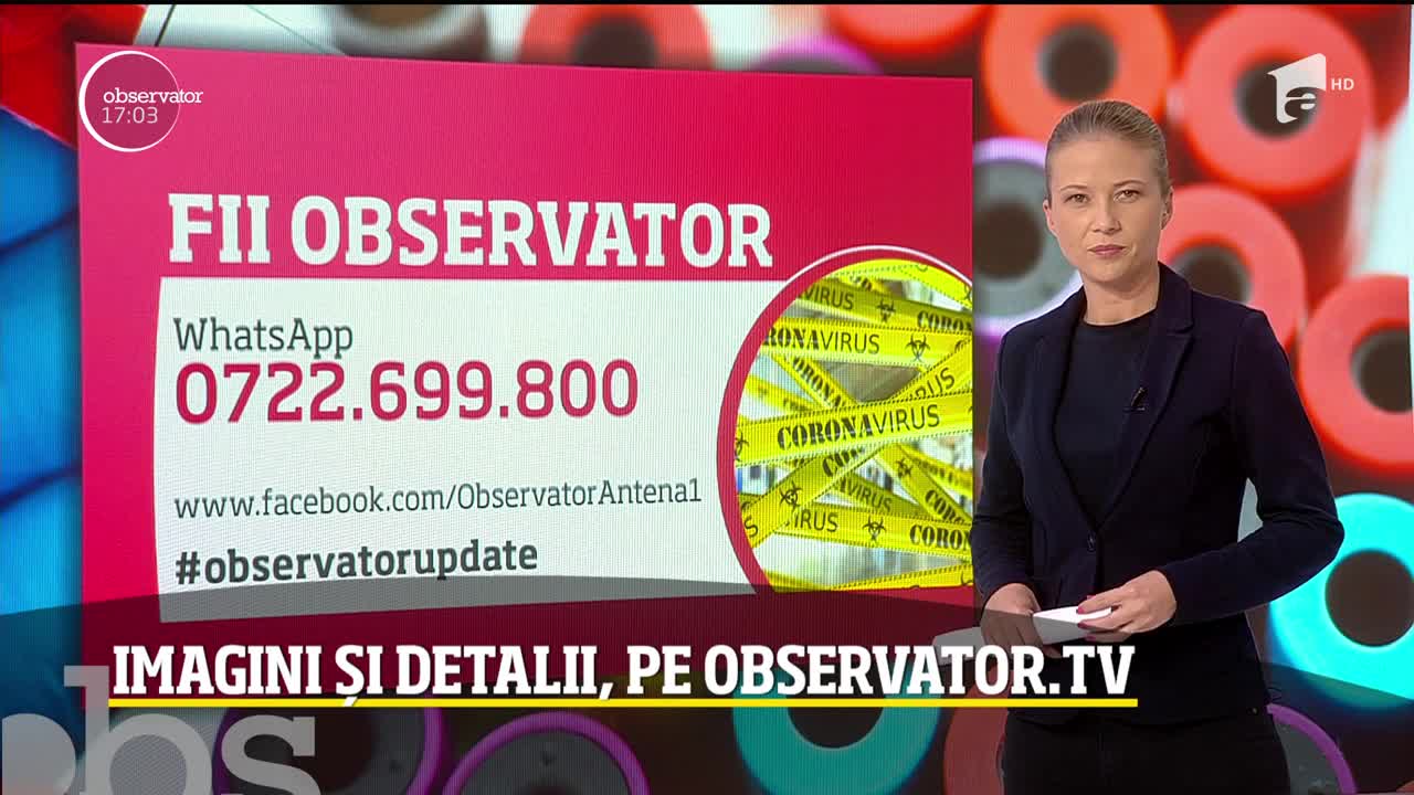 Observator Update, 4 aprilie, ora 17:00: O femeie declarată moartă este &icirc;n viață