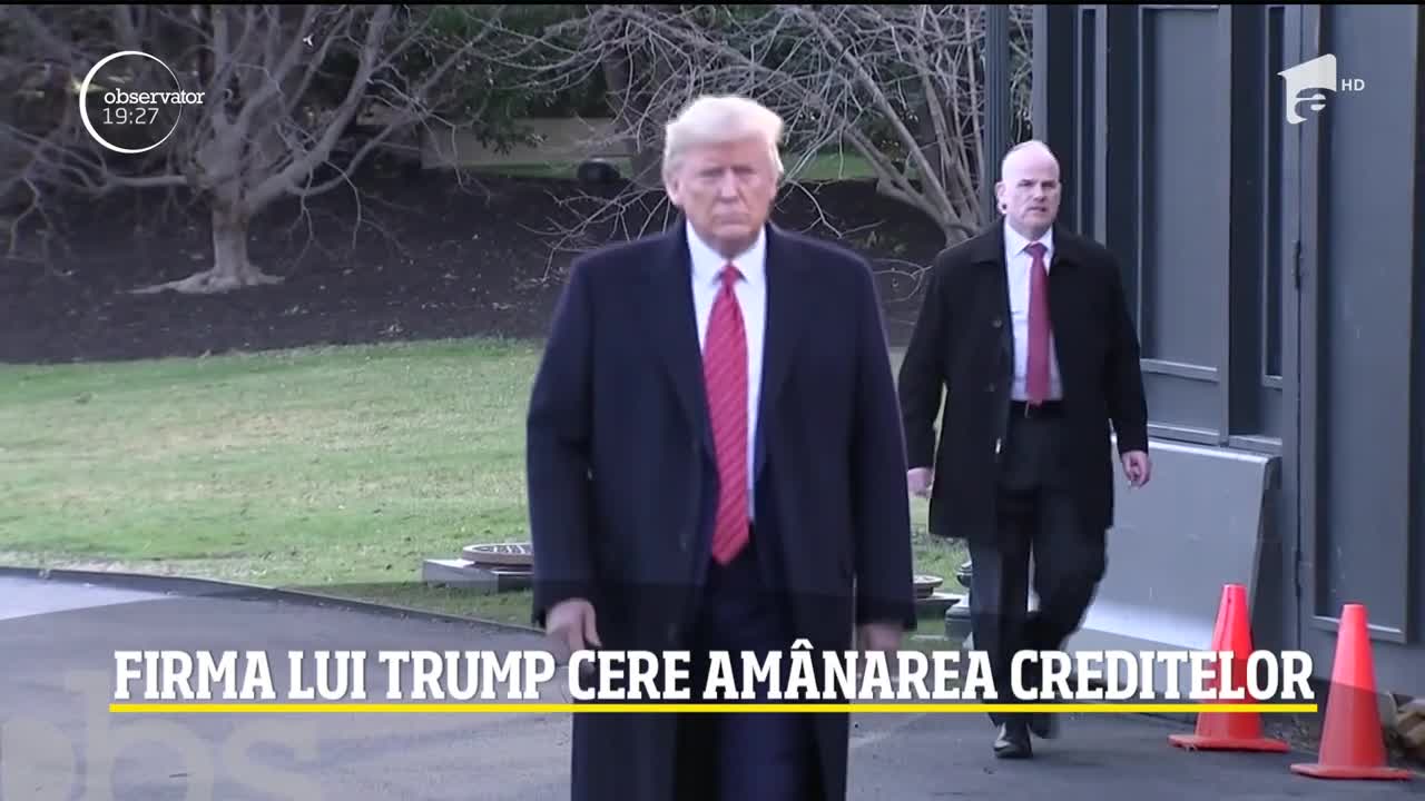 Firma lui Donald Trump cere am&acirc;narea creditelor