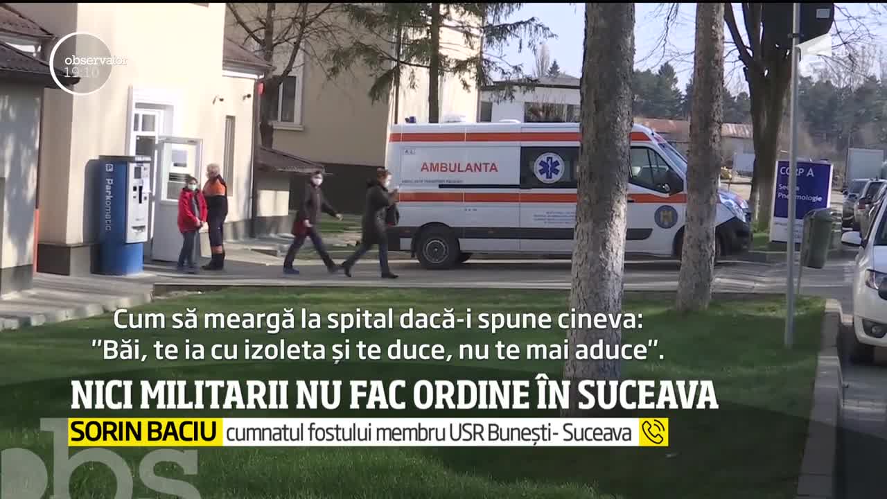 Nici militarii nu fac ordine &icirc;n spitalul din Suceava. Testarea cadrelor medicale s-a făcut la grămadă