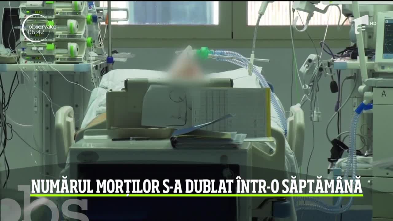 Numărul morților de coronavirus s-a dublat &icirc;ntr-o săptăm&acirc;nă