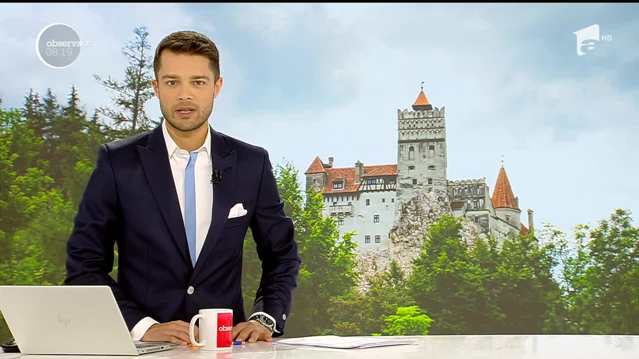Imaginile zilei vin de la Castelul Bran, unde p&acirc;nă şi contele Dracula a intrat &icirc;n autoizolare
