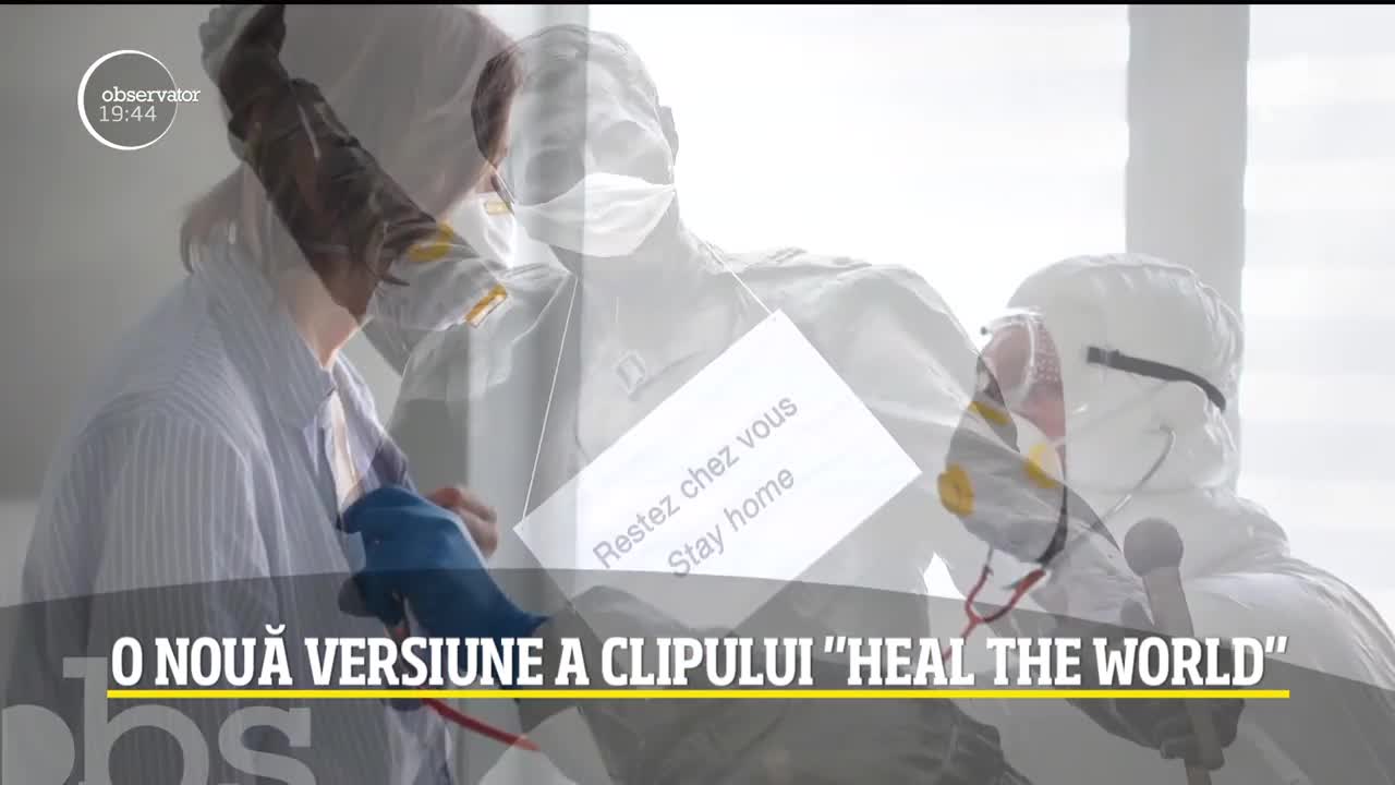 O nouă versiune a clipului Heal the World