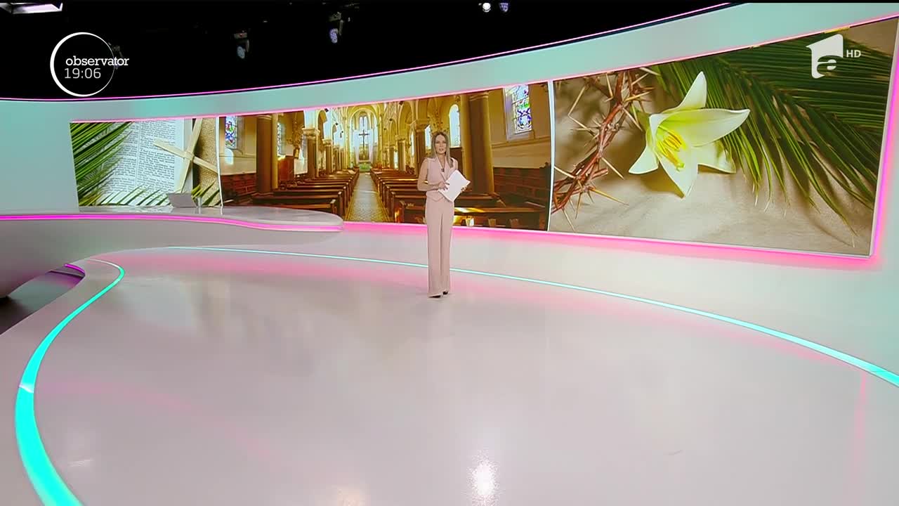 Catolicii sărbătoresc Floriile online