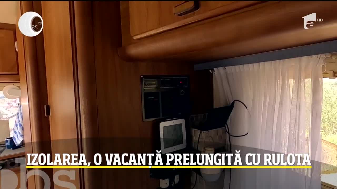 Izolarea, o vacanță prelungită cu rulota