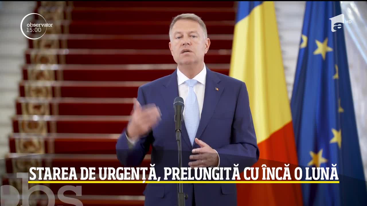 Observator Update, 6 aprilie, ora 15:00: Starea de urgență, prelungită cu &icirc;ncă o lună