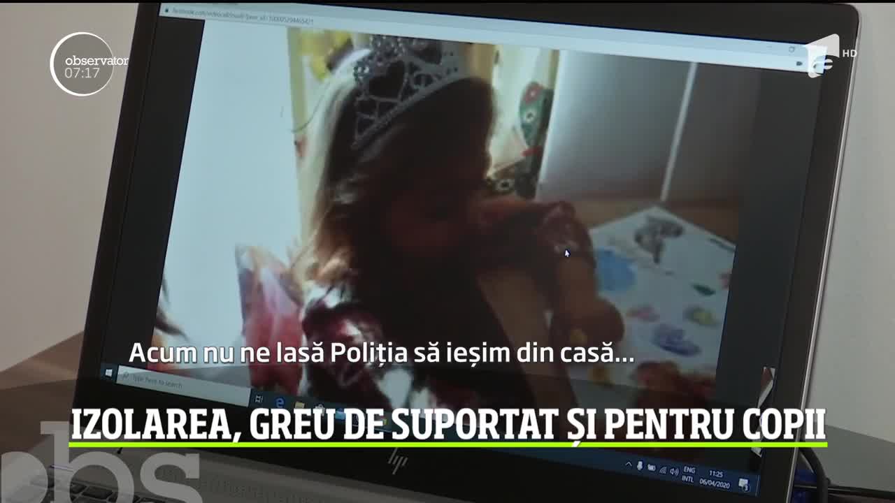 Izolarea, greu de suportat și pentru copii