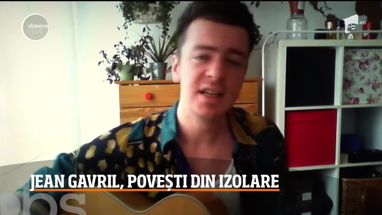 Jean Gavril, povești din izolare. Artistul suportă cu greu statul &icirc;n casă