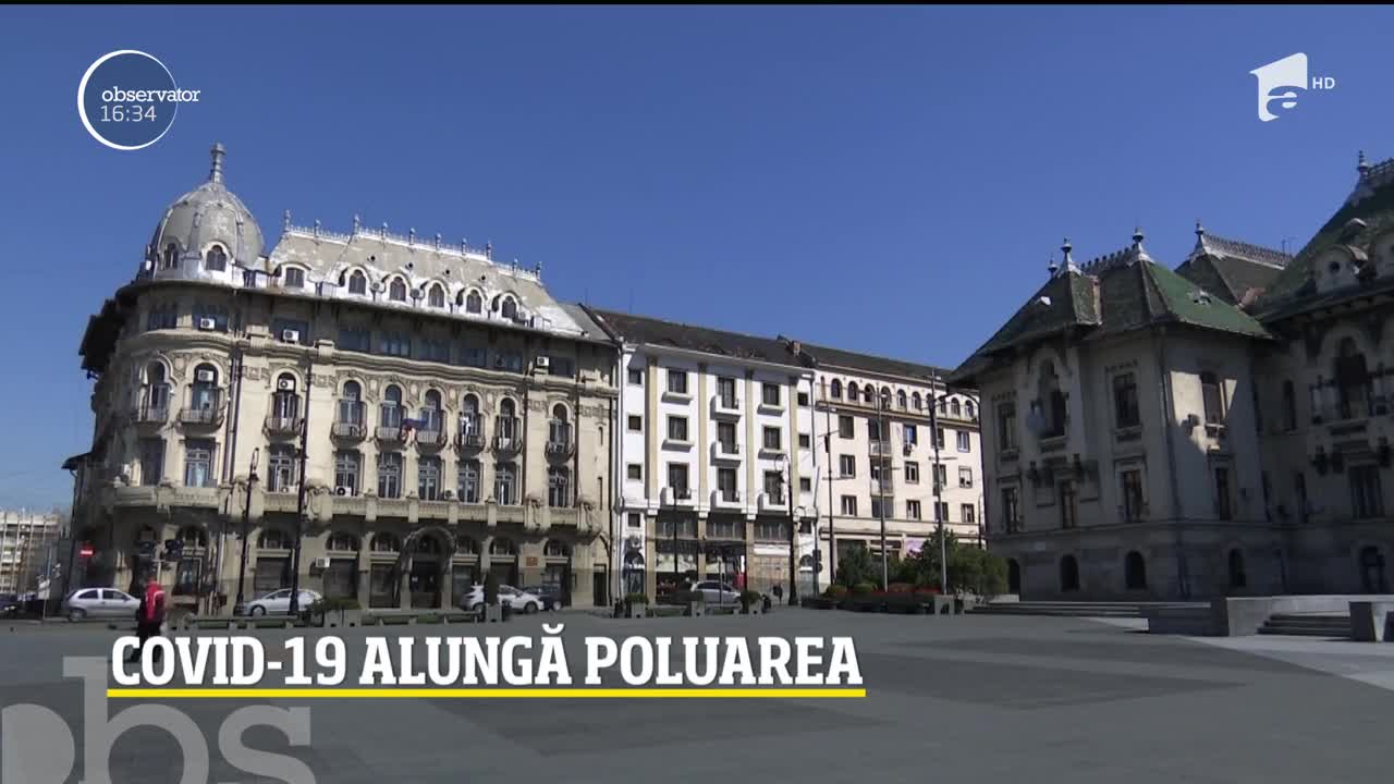 Covid-19 a crescut calitatea aerului &icirc;n marile orașe din Rom&acirc;nia
