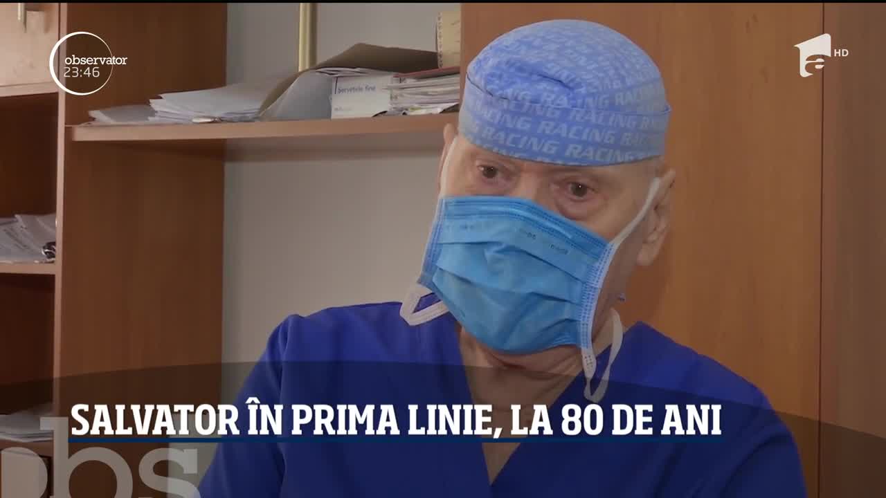 Un medic de la Spitalul Orăşenesc din Rovinari, salvator &icirc;n prima linie la 80 de ani!