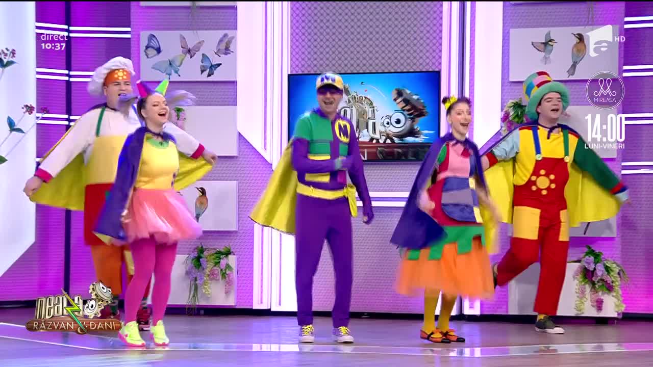 Gașca Zurli c&acirc;ntă piesa Mulțumesc, la Neatza cu Răzvan și Dani