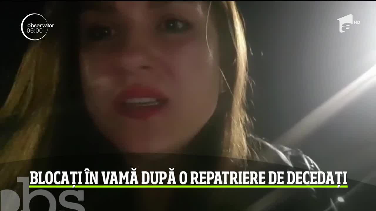 Rom&acirc;ni blocați &icirc;n vamă după o repatriere de decedați