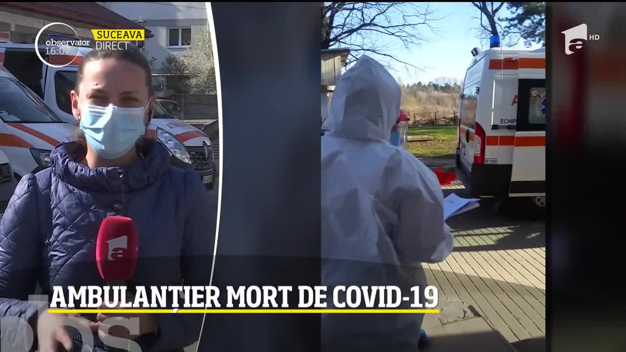 Ambulanțier din Suceava, răpus de Covid-19