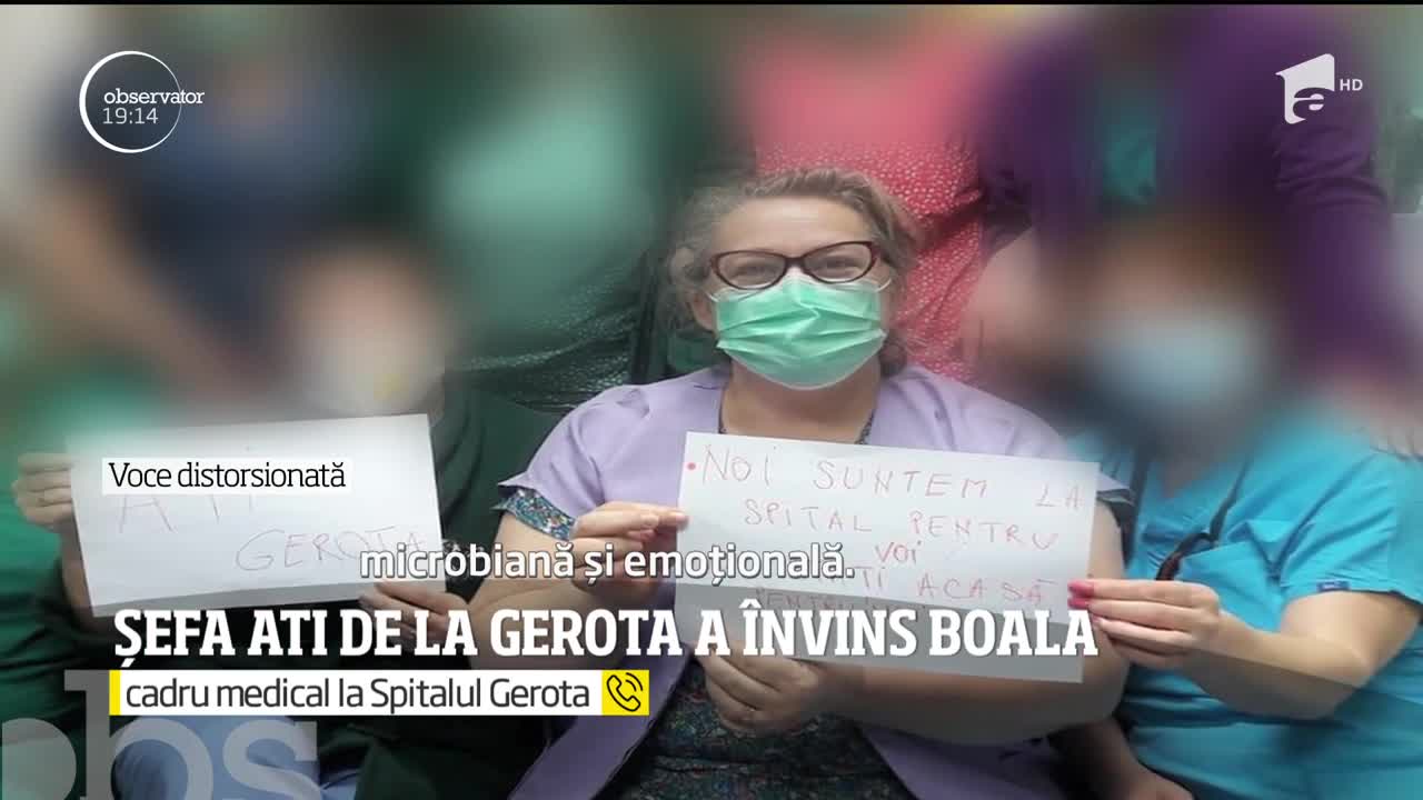 Șefa secţiei de terapie intensivă de la Spitalul Gerota a &icirc;nvins coronavirusul