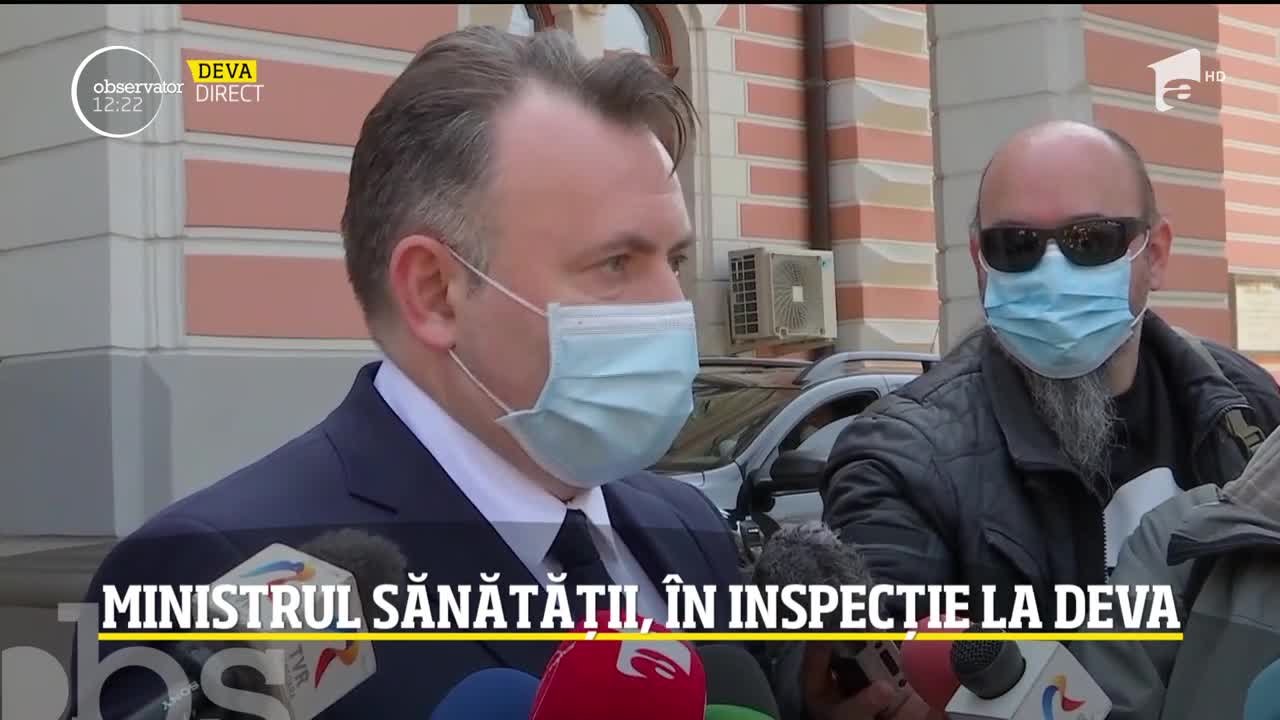 Ministrul Sănătății, &icirc;n inspecție la Deva