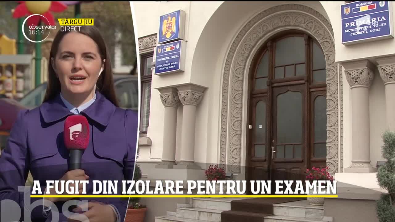O femeie a fugit din izolare pentru a participa la un concurs organizat de primăria T&acirc;rgu Jiu