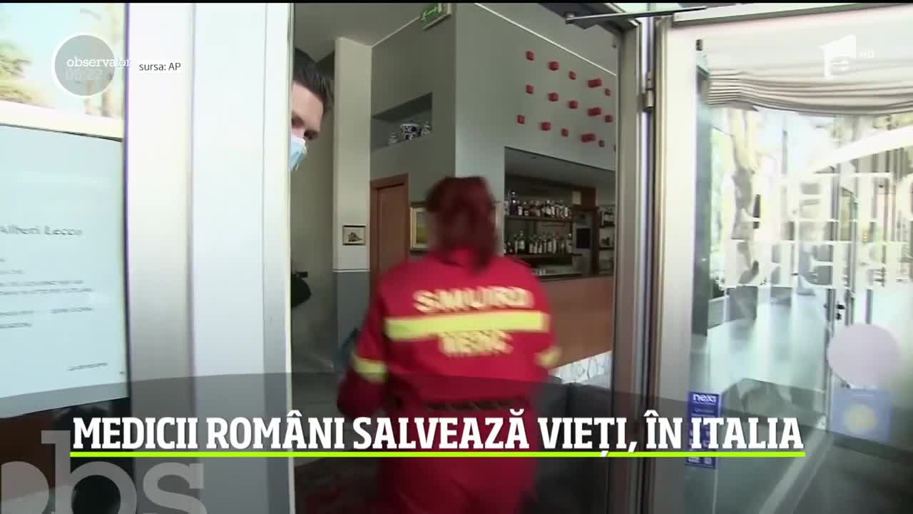 Medicii rom&acirc;ni salvează vieți, &icirc;n Italia