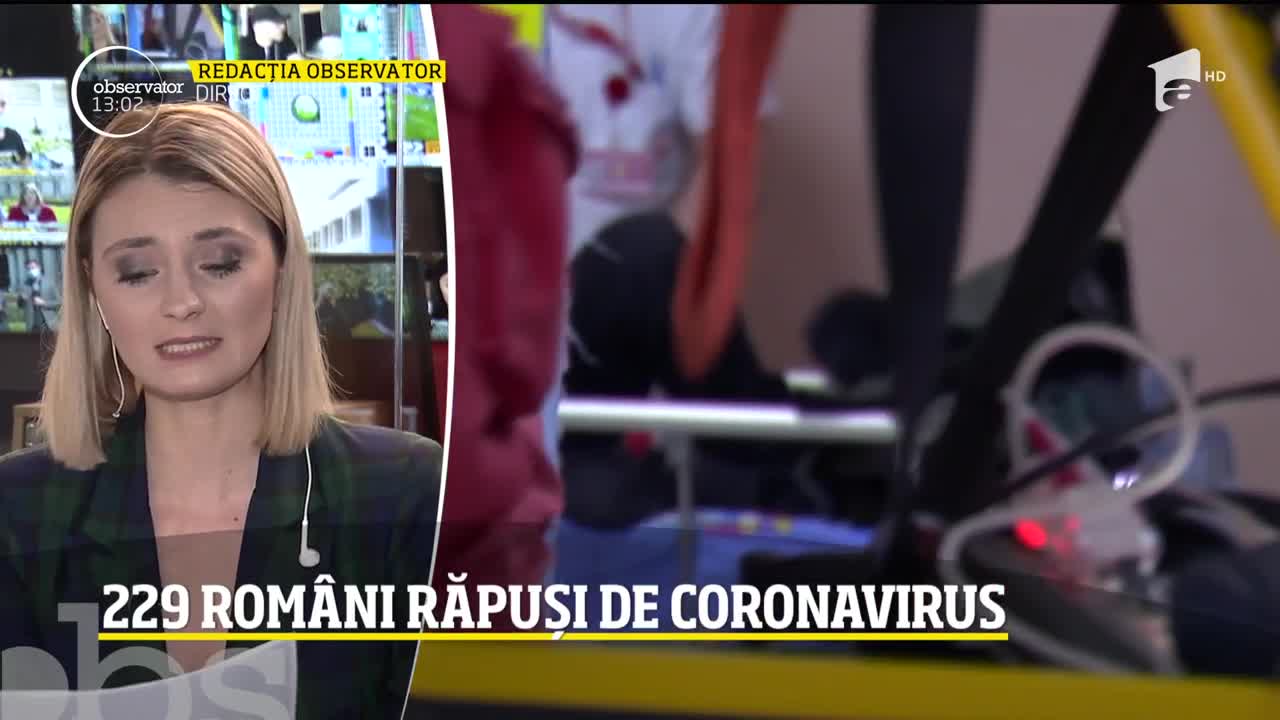 Observator Update, 9 aprilie, ora 13:00: 229 de rom&acirc;ni au fost răpuși de coronavirus