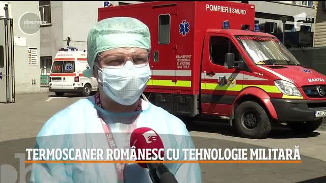 Termoscaner rom&acirc;nesc cu tehnologie militară