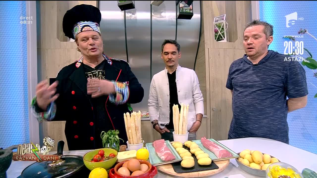 Friptura jup&acirc;nului, mușchiuleț de porc cu un sos deosebit. Reţeta lui Vlăduţ de la Neatza cu Răzvan și Dani