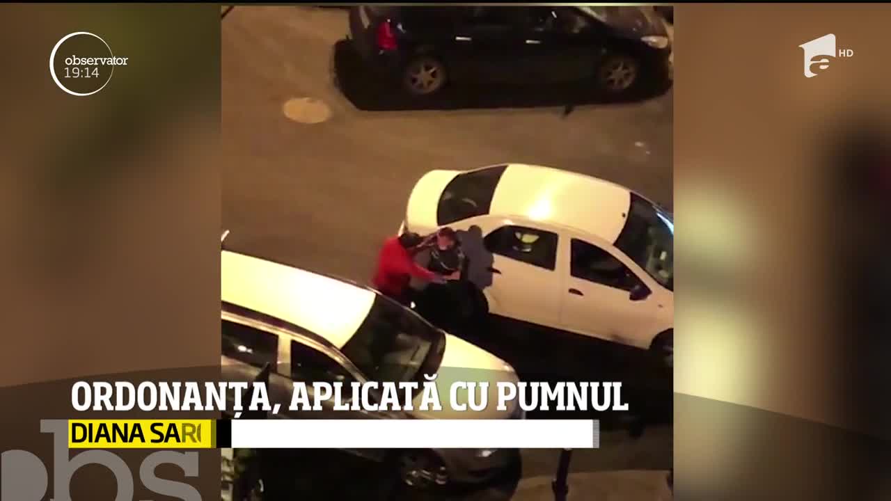 Un poliţist a fost filmat &icirc;n timp ce loveşte cu brutalitate un t&acirc;năr, &icirc;n zona Pantelimon