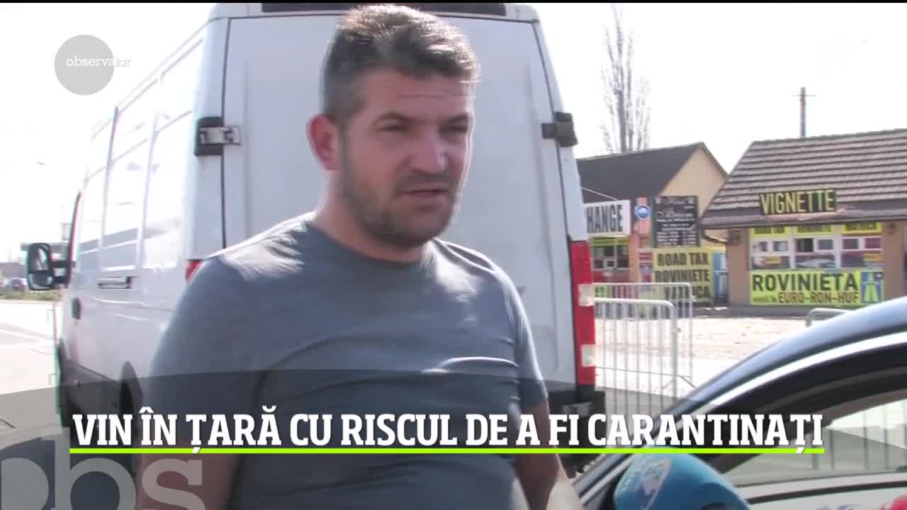 Rom&acirc;nii vin acasă cu riscul de a fi carantinați