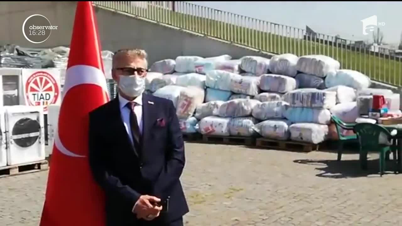 Turcia ne sare &icirc;n ajutor cu donaţii