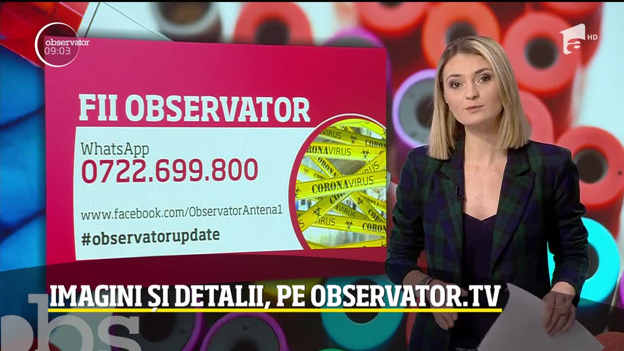 Observator Update, 9 aprilie, ora 9:00: Rom&acirc;nia, aproape de v&acirc;rful pandemiei