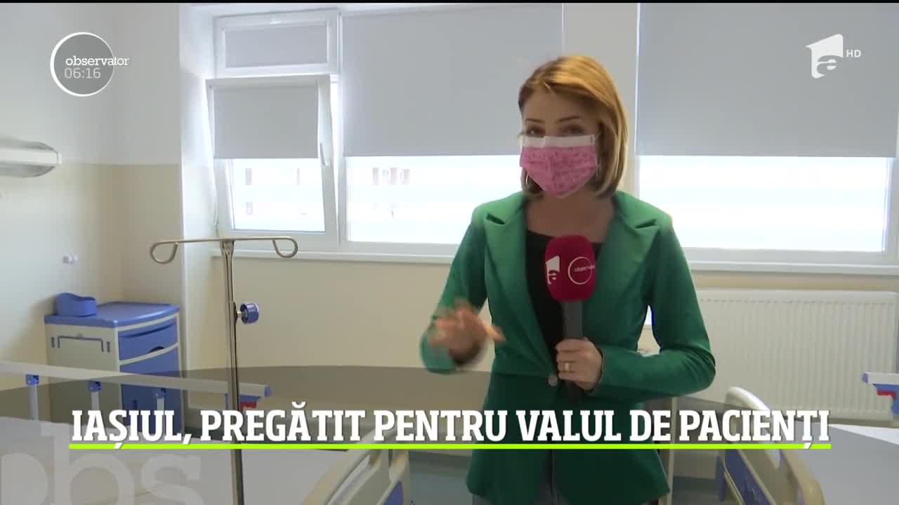 Iașiul, pregătit pentru valul de pacienți infectați cu COVID-19