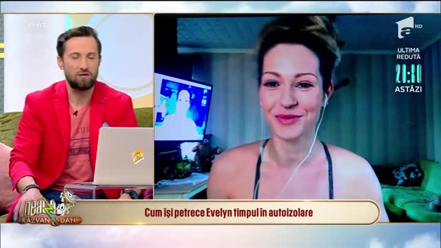 Cum &icirc;și păstrează Evelyn condiția fizică &icirc;n autoizolare
