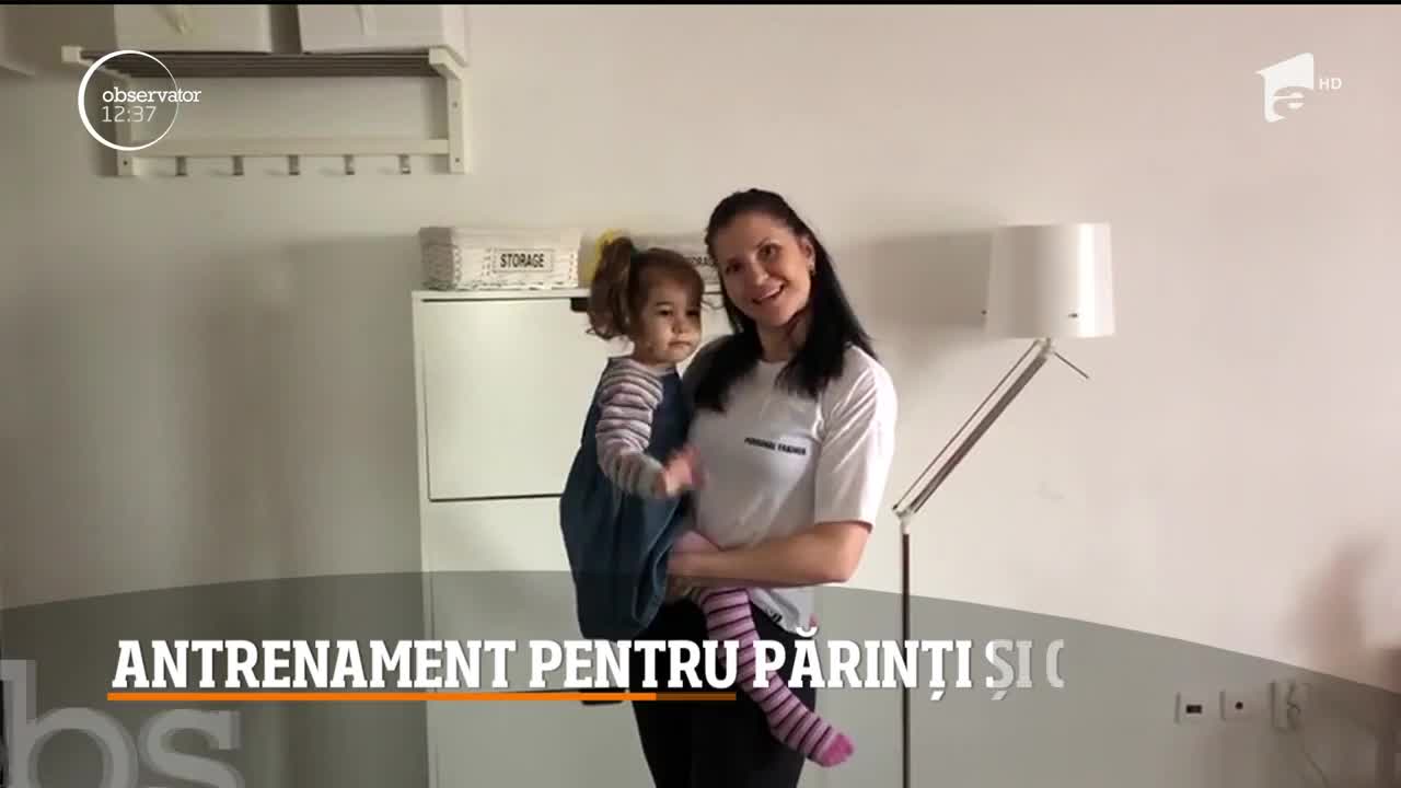 Antrenamente pentru părinți și copii &icirc;n izolare