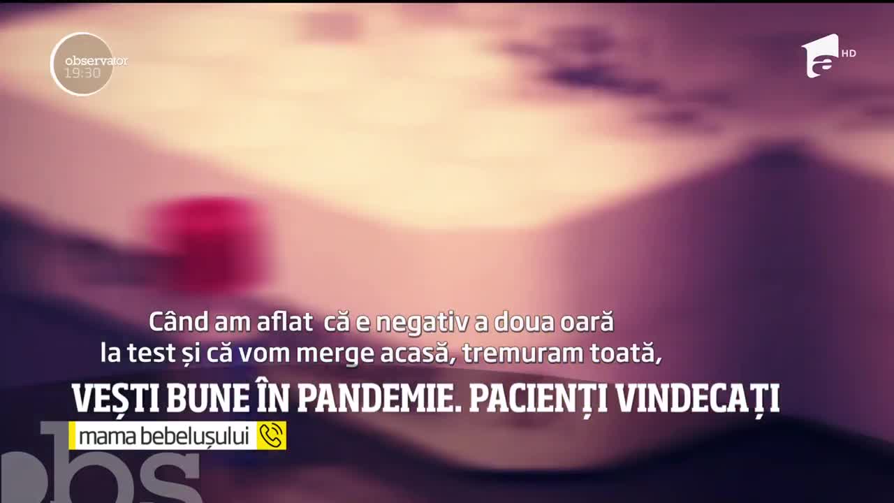 Primul bebeluş infectat cu coronavirus din Rom&acirc;nia s-a vindecat