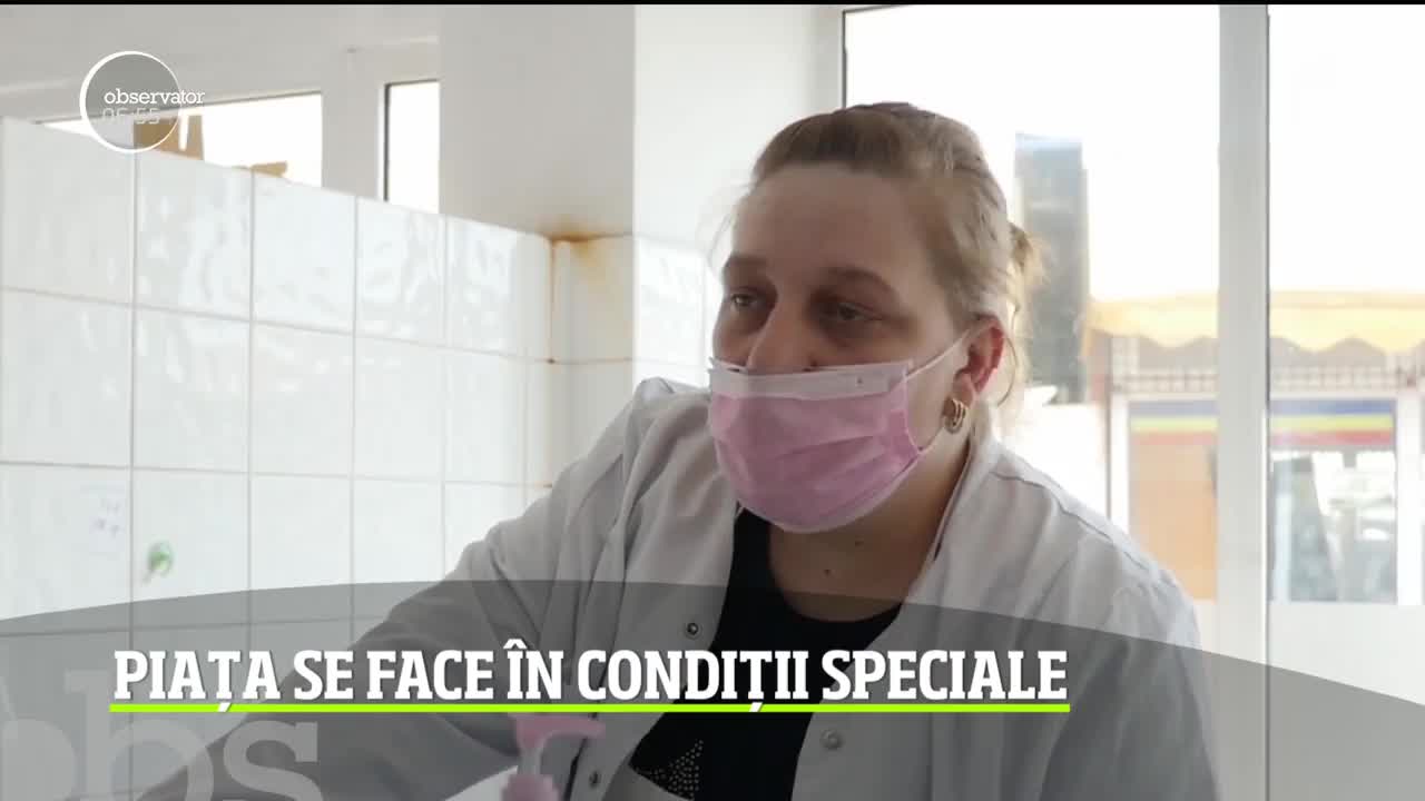 Pieţele din Sibiu au condiții speciale