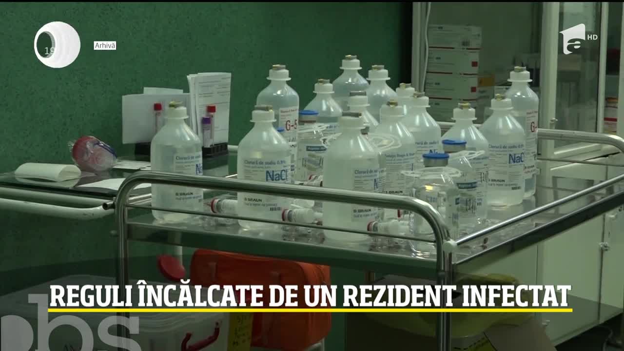 Un rezident din Bucureşti, infectat cu noul coronavirus, a făcut greşeli &icirc;n lanţ
