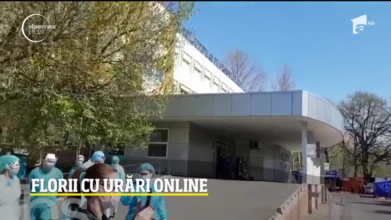 Rom&acirc;nii s-au adaptat pandemiei şi i-au sărbătorit pe cei cu nume de floare virtual