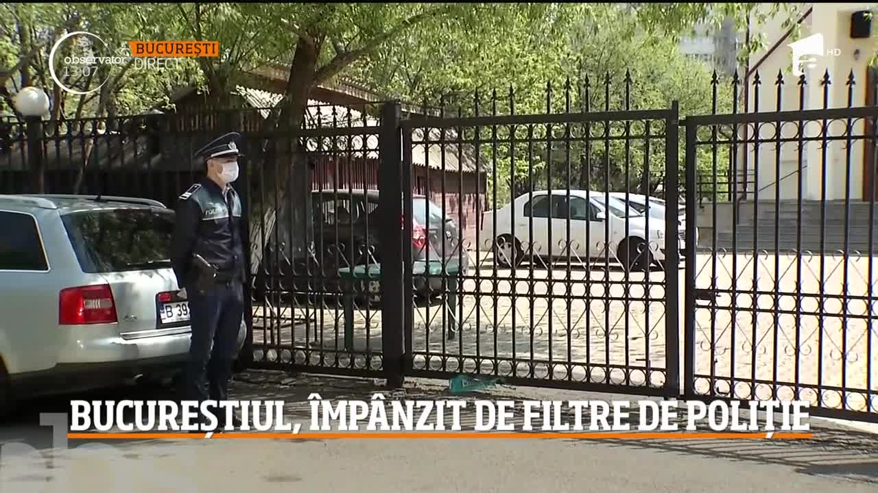 Bucureştiul este &icirc;mp&acirc;nzit de filtre de poliție