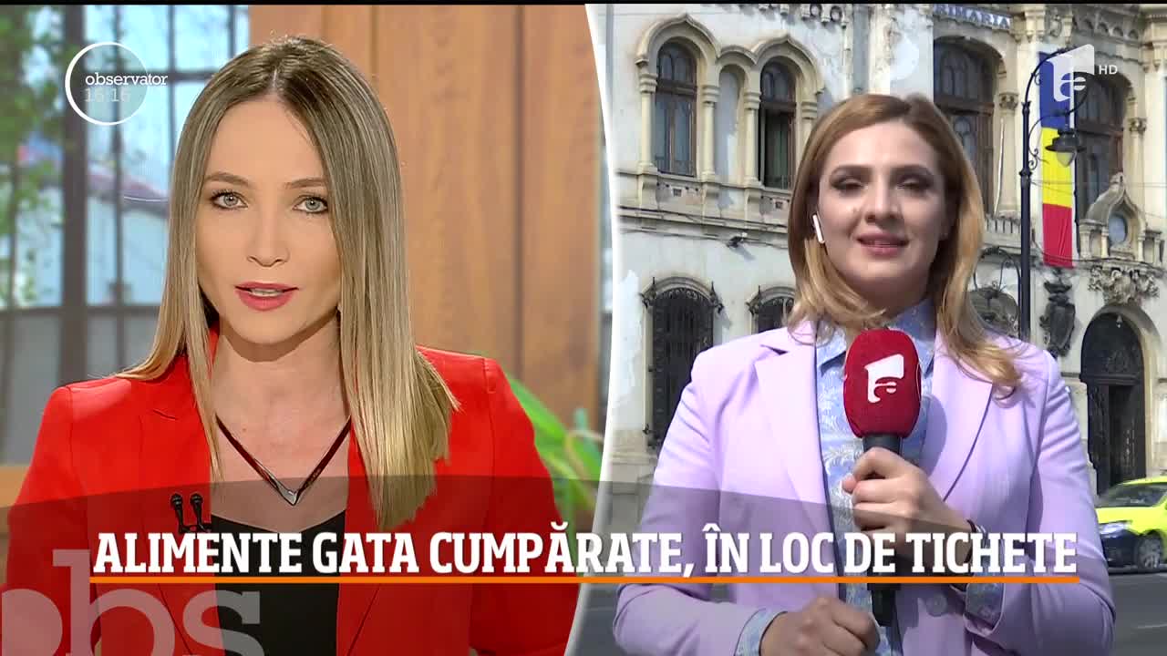 Alimente gata cumpărate, &icirc;n loc de tichete sociale