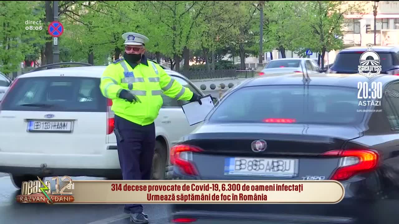 Coronavirus &icirc;n Rom&acirc;nia: Bilanțul oficial al deceselor a ajuns la 314, cel al cazurilor la 6.300