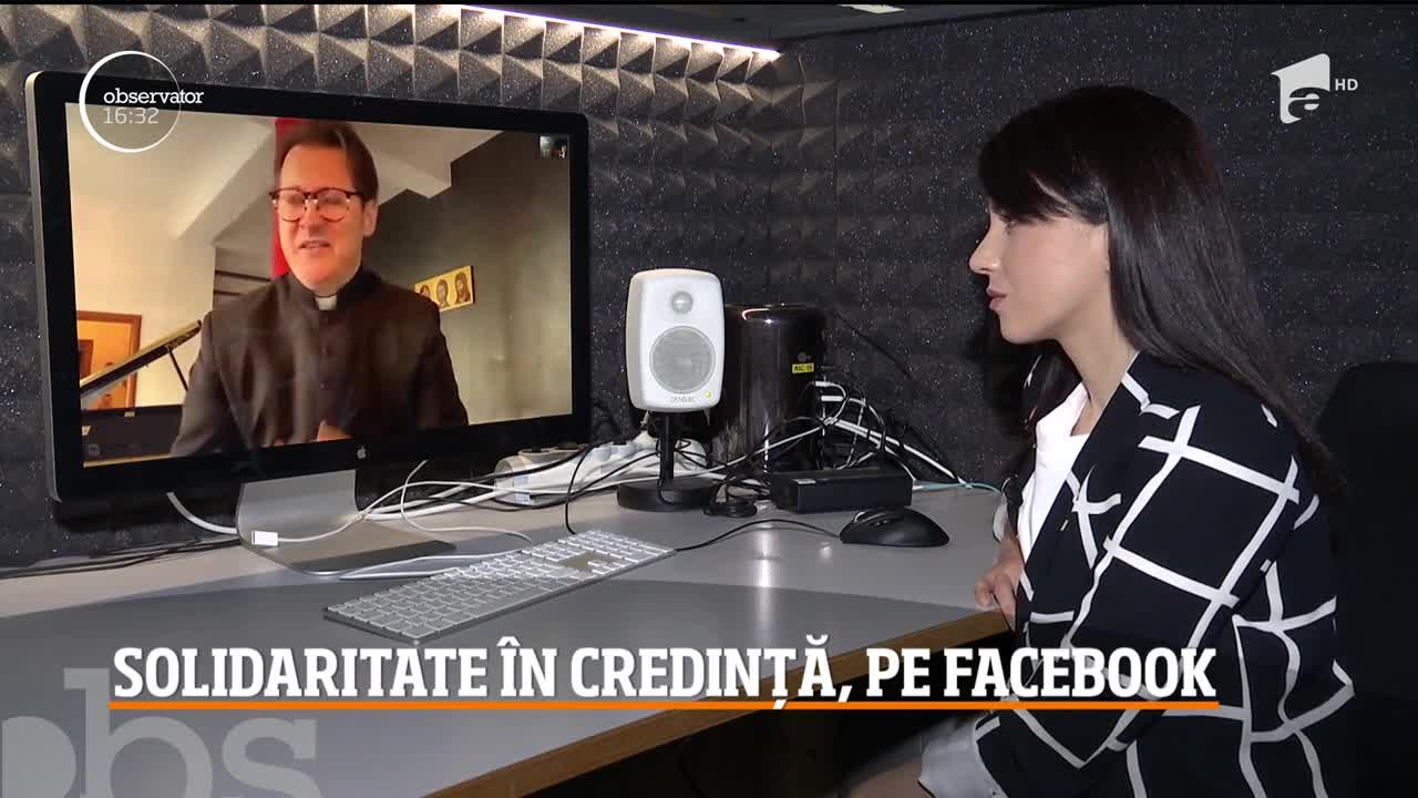 Solidaritate &icirc;n credință, pe Facebook