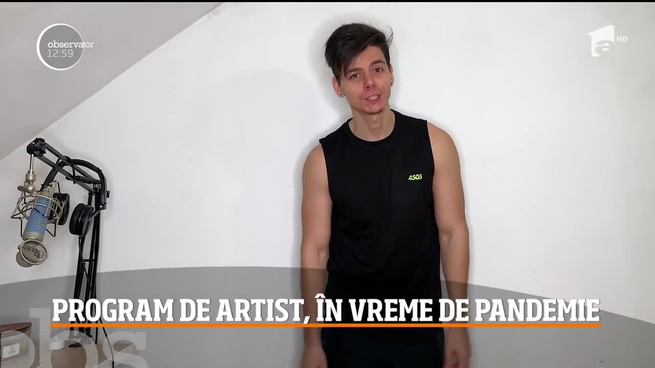 Program de artist, &icirc;n vremea pandemiei