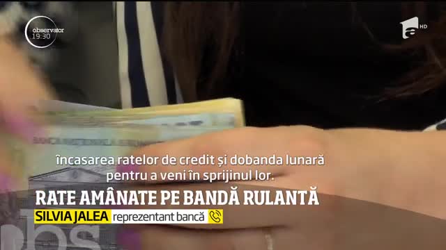 150 de mii de rom&acirc;ni au cerut am&acirc;narea ratelor
