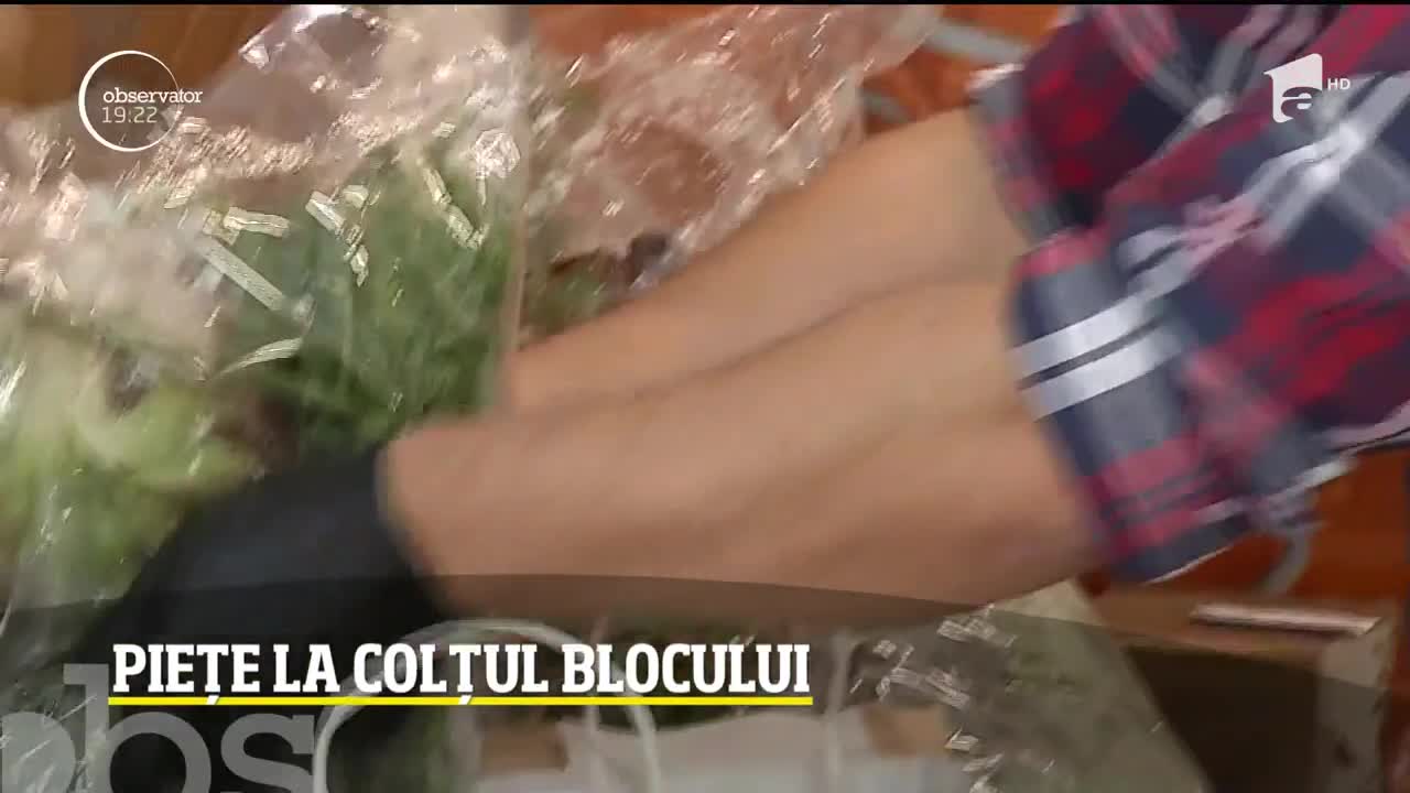 Pentru a evita aglomeraţia de la cumpărături, &icirc;n Bucureşti s-au deschis pieţe la colţul blocului