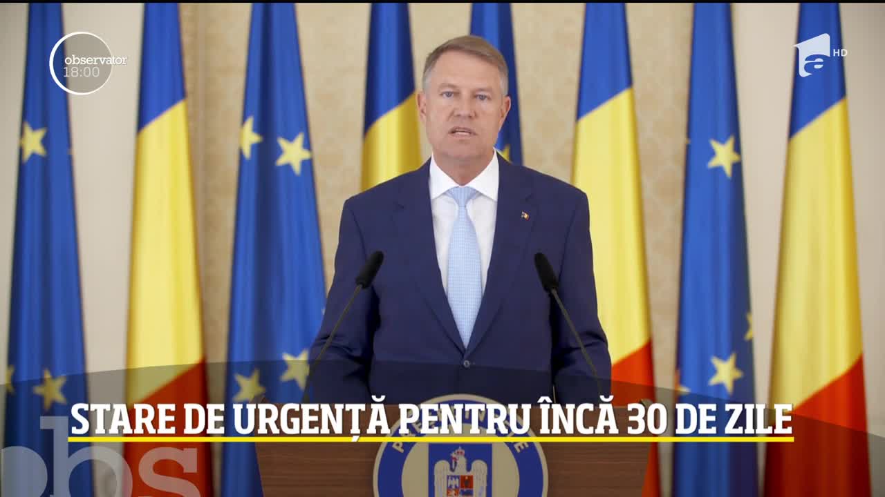 Observator Update, 14 aprilie, ora 18:00: Stare de urgență pentru incă 30 de zile