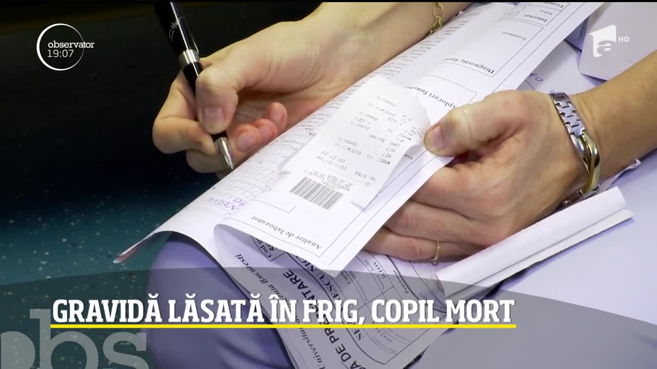 Gravidă lăsată &icirc;n frig, copil mort